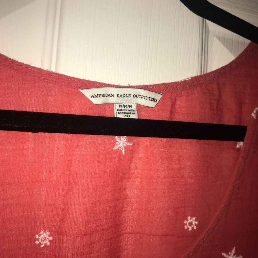 American Eagle Peplum Blouse - Pink - Picture 3 of 6